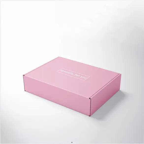 Benutzer definierte Wellpappe Papier Kleidung Schuh Wein Kosmetik Post Mailer Versand Versand Geschenk verpackung Verpackung Karton Box