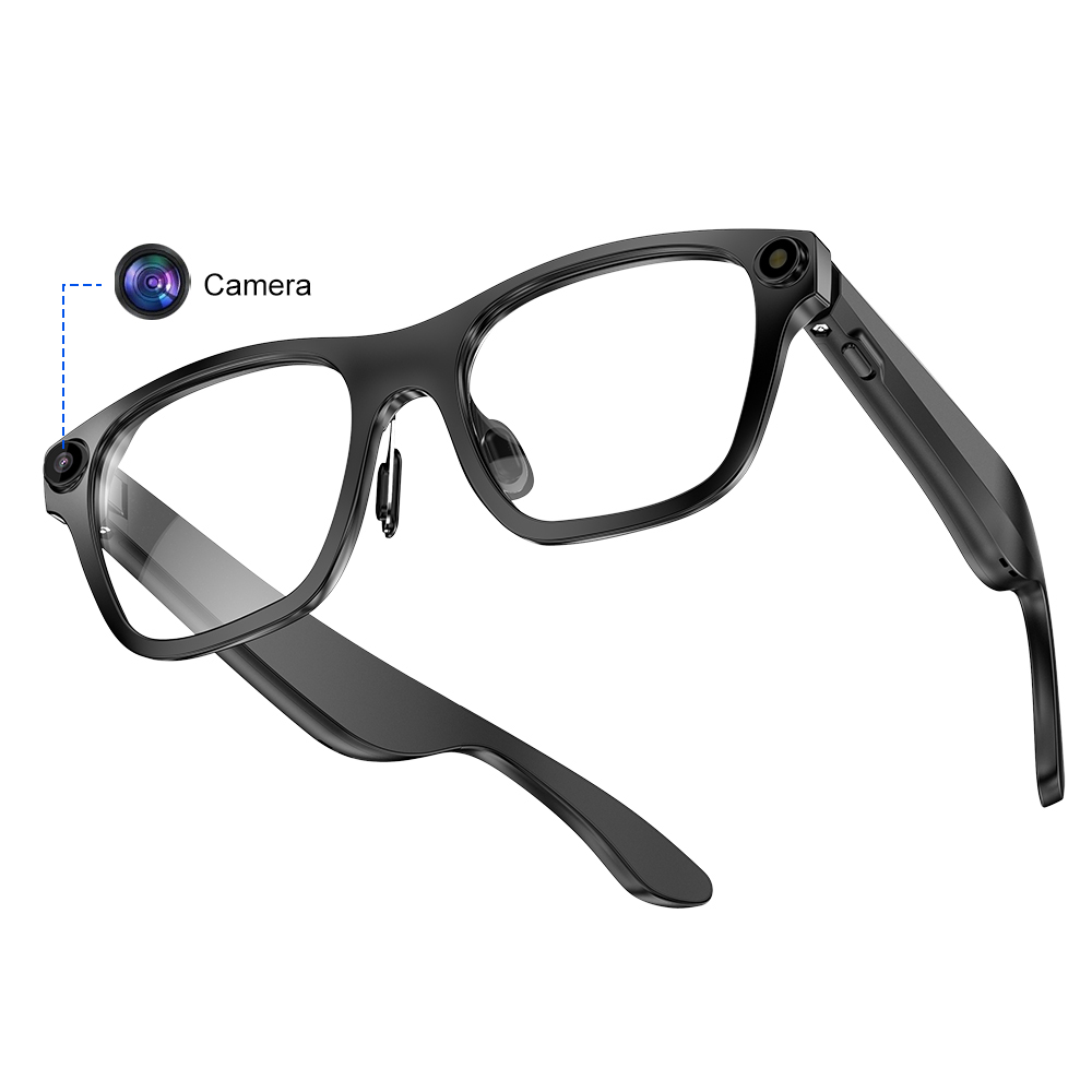 2026 S336 Smart Wearable Headset 2000W Pixel Camera 1080P Video BT Call Al Chat WiFi Translation Smart AI Glasses for Men Women