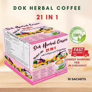 Caffè Bianco alle Erbe per Commercio Estero Transfrontaliero, <span class=keywords><strong>21</strong></span> Peptidi di Collagene, 210g, Caffè Istantaneo Dolce e Morbido in Busta - Product Image 3