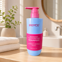 Champú y Acondicionador Profesional de Marca Privada con Esencia de Fruta Multifuncional de Frambuesa, Hidratante, Nutritivo y Suavizante para el Cabello