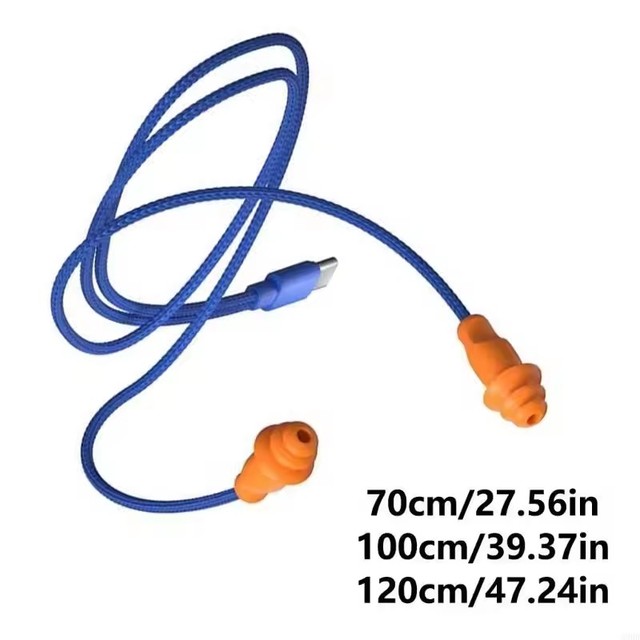 Labor Protections Noise Reduction Earphone Work Earbuds 70/100/120cm Cable