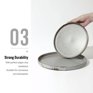 Круглая сервировочная тарелка DXC для ресторана - Product Image 5