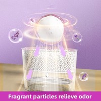 Boîte déshumidificatrice à la lavande pour la maison, déshydratant au chlorure de calcium pour l'absorption de l'humidité, la prévention de l'humidité et l'élimination des odeurs