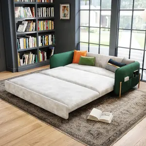 거실 당겨 퀸 sofabed 저렴한 가격 현대 단일 접이식 거실 가구 작은 컨버터블 접이식 소파 침대