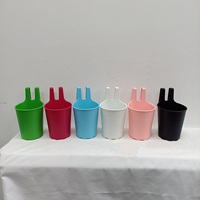 Portavasos de Playa Estilo Boggy de EVA, Portavasos Impermeable de ABS, Accesorios para Viajes de Verano al Aire Libre, Piscina, Vasos de Refresco y Cerveza