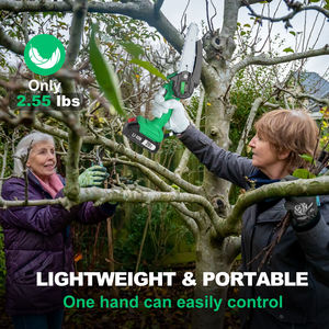 <span class=keywords><strong>เลื่อย</strong></span>โซ่ไร้<span class=keywords><strong>สาย</strong></span>ขนาดเล็ก 20V Li-ion แบตเตอรี่ 150 มม. สำหรับ<span class=keywords><strong>เลื่อย</strong></span>ไม้ งานอุตสาหกรรม DIY สีเขียว <span class=keywords><strong>เลื่อย</strong></span><span class=keywords><strong>ไฟฟ้า</strong></span> - Product Image 5