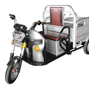 Europa granjero eléctrico Auto Rickshaw fácil de operar triciclo eléctrico Rickshaw luz de carga Auto Rickshaw de carga eléctrica cargadora de ruedas