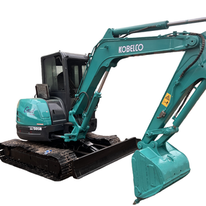 Excavadora Compacta Usada Kobelco SK50SR de 5 Toneladas, Tipo Oruga, Año 2021, Original de Japón, Mini Excavadora con Motor en Buen Estado de Funcionamiento - Product Image 1