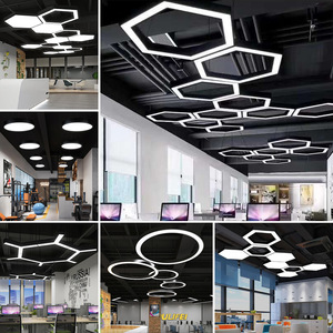 Luminaires design pour salles de jeux, centres commerciaux, gymnases, studios de danse, supermarchés, bureaux et commerces ; sur mesure. - Product Image 4