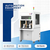 Machine de distribution guidée entièrement fermée et stable, applicateur de colle de type armoire de contrôle intelligent