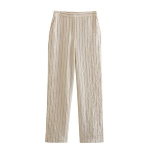 Supporto personalizzazione pantaloni <span class=keywords><strong>doppiopetto</strong></span> <span class=keywords><strong>gessato</strong></span> completo donna blazer e pantaloni set completo donna - Product Image 4