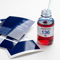 Colorant complexe métallique Solvant Bleu 136 pour teinture du bois et encre d'impression