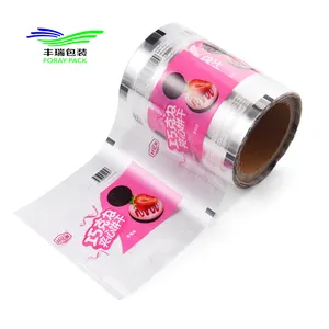 Custom Food For Hair Color Shampoo Sachet Tipping Cover Mulch With Hole Cup Sealing Packaging Greenhouse Cover Tube Plastic Film