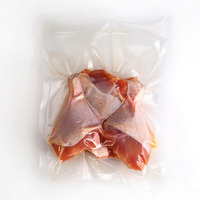 Rouleaux sous vide en nylon PE personnalisés, sacs d'emballage alimentaire en plastique sous vide en nylon PE gaufré