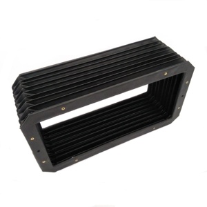 Ruiao CNC Rail linéaire Nylon couverture garde bouclier <span class=keywords><strong>accordéon</strong></span> soufflet couverture caoutchouc linéaire Rail garde - Product Image 2