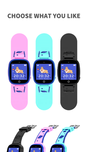 Montre connectée carrée TFT Android Q18 pour enfants avec alarme, bracelet en plastique et caoutchouc – Économique, durable, haute qualité pour garçons et filles, autonomie de 4 jours - Product Image 3