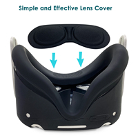 Super septembre étui de protection en silicone tout compris pour Meta/Oculus Quest 2 accesorios Anti-chute 7-pack VR accessoires
