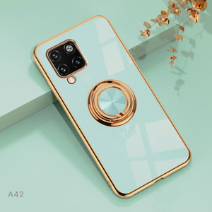 2021 TPU souple antichoc 360 degrés porte-anneau béquille magnétique voiture monteur siège coques de téléphone pour <span class=keywords><strong>Samsung</strong></span> <span class=keywords><strong>Galaxy</strong></span> A32 A36 A56 - Product Image 3