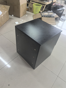 Nightstand พรางตัวเหมาะสำหรับการจัดเก็บอย่างปลอดภัยโต๊ะข้างเตียงเงินที่มีลิ้นชักช่องซ่อนและล็อคอิเล็กทรอนิกส์ - Product Image 3