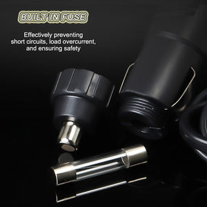 Ventilateur <span class=keywords><strong>de</strong></span> voiture électrique portable à double tête, <span class=keywords><strong>vente</strong></span> chaude, 12V/24V, vent puissant, faible bruit, universel pour voitures, camions et fourgonnettes - Product Image 5