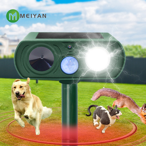 Répulsif solaire à ultrasons pour animaux de cour, éloigne les chiens et les oiseaux, répulsif antiparasitaire à ultrasons - Product Image 1