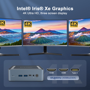 G35 Komputer <span class=keywords><strong>Mini</strong></span> InteI Generasi Ketiga I5 1135G7 PC <span class=keywords><strong>Mini</strong></span> Win10 Win 11 Pc <span class=keywords><strong>Mini</strong></span> Tanpa Kipas Gaming PC <span class=keywords><strong>Mini</strong></span> Wifi Ganda 16GB/512GB Win11 Pro 4K - Product Image 4