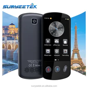 Sunyeetek New Language Translator Device Real-time Translation Mobile Remote Translation Portuguese Russian Mongolian