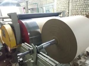 Máquina de reciclaje de papel de caja de cartón de desecho de 1800mm para hacer papel Kraft y Testliner