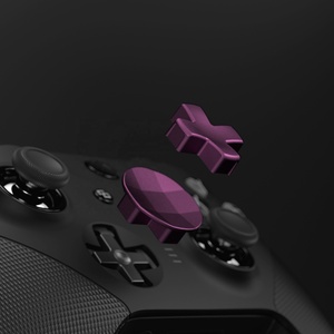EXtremeRate แผ่นปุ่ม D-Pad สีเมทัลลิกเกรปแบบแม่เหล็ก สำหรับคอนโทรลเลอร์ Xbox One Elite และ Xbox One Elite Series 2 - Product Image 3