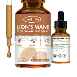 Commercio all'ingrosso Private Label leoni criniera liquido per bambini biologico criniera di leone fungo liquido gocce - Product Image 1