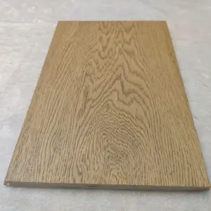 TAP & GO – échantillon gratuit de 12mm, chêne brossé, lavage blanc, plancher en bois multicouche, plancher en bois hybride