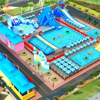 Tragbare abnehmbare Outdoor-PVC große rechteckige Metall Stahlrahmen Kinder Schwimmbad Ausrüstung