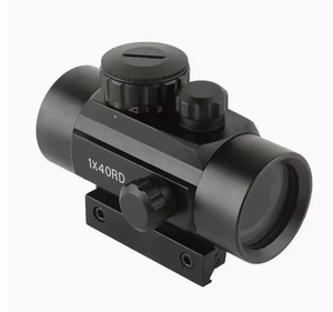 Monocular telescópico DF1214 con mira láser de punto rojo y línea exterior metálica, aumento HD y juguetes de juego de cruzeta. - Product Image 1