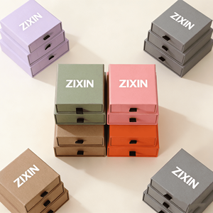 קופסת תכשיטים למגירה, מארגן אחסון רב תאים לטבעות, עגילים ושרשראות, קופסה חוסכת מקום לשידה בבית - Product Image 6