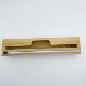 Porta Organizer rotolo di bambù <span class=keywords><strong>pellicola</strong></span> trasparente di bambù scatola di immagazzinaggio di <span class=keywords><strong>pellicola</strong></span> di plastica porta Organizer - Product Image 3