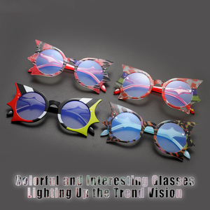 Belle oeil de chat femmes hommes lunettes de luxe marque concepteur Transparent clair optique lunettes mode cadres lunettes 2025 - Product Image 5
