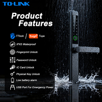 Kunci Pintu Aluminium Tolink Grosir Kunci Pintu Digital dengan Kode untuk Pintu Geser