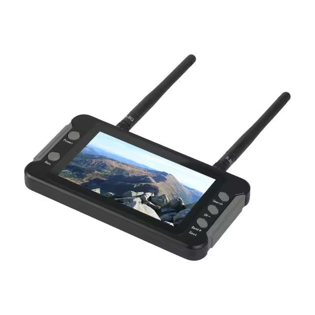 Fpv Screen Monitor 800*480 1000lux Dvr 5.8g 40ch Built-in Diversity Receiver for FPV Racing Drones Parts