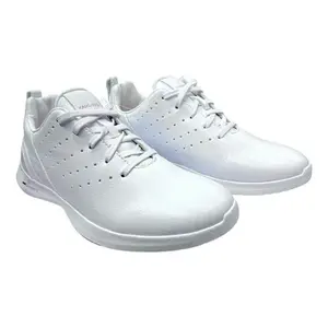 Zapatillas de Fitness para Caminar Karosso B106 Blancas con Lengüeta, Entresuela y Cuello Acolchados, Suela de EVA, Suela Exterior de Goma, Forro de Malla, Unisex Adulto - Product Image 6