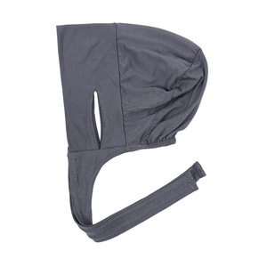 Bonnet intérieur élastique en jersey pour hijab, uni, ajustable, avec trou pour les oreilles - Product Image 6