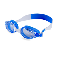 Gafas de Natación para Niños XF004 con Puente Nasal Sin Costuras que No Daña el Rostro, Correas Elásticas Dobles Antideslizantes, Fácil Ajuste
