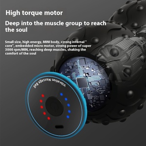 Bola de Masaje Eléctrica con Vibración para Fitness Corporal y Práctica de Yoga, Relajación Muscular - Product Image 2
