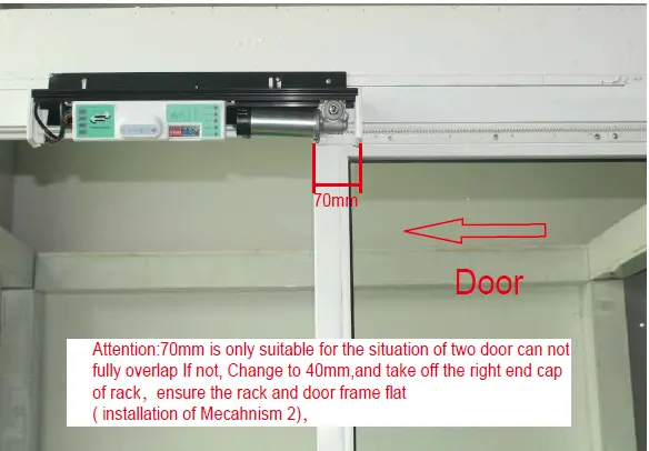 CASA1 автоматической отъезжающей дверью AC100-240V герметичное хранилище для дома автоматический двери для кухни и балкона