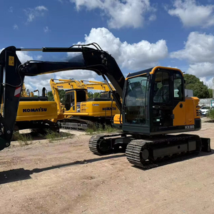 Excavatrice sur chenilles HX80 de 8 tonnes, robuste, avec godet standard, machine de terrassement hydraulique pour travaux agricoles, construction routière et carrière - Product Image 1