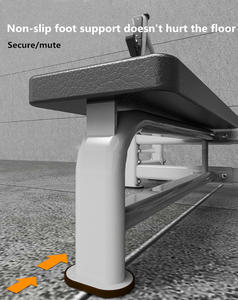 Olympus Commercial <span class=keywords><strong>Gym</strong></span> Flat Bench Press Equipo de entrenamiento Banco deportivo de peso de acero de lujo - Product Image 3