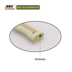 MK بالجملة ولاعة قوس كهربائي عتيق بشعار التخييم تصميم أنبوب جديد مخصص إلكتروني - Product Image 5