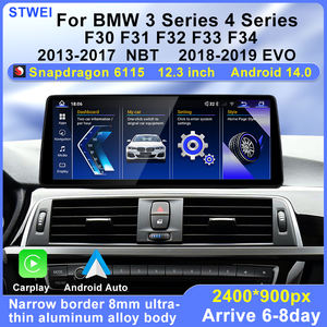 STWEI para BMW Serie 3/4 F30 F32 G30 2013-2019 NBT EVO Radio de Coche Android 14 de 12.3 Pulgadas, Reproductor Multimedia de Video, Navegación, Alfombra - Product Image 3