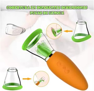 Vibrador de Masaje al Vacío de Silicona Súper Potente, Recargable por USB, 100% Impermeable, para Mujeres, 7 Frecuencias, Masajeador de Succión de Senos - Product Image 4