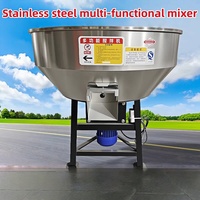 Mélangeur vertical en acier inoxydable pour ferme avicole, machine à ensacher les semences, mélangeur de concentrés pour animaux et volailles