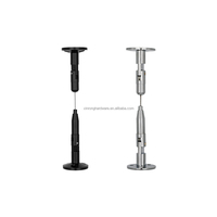 Support de suspension en fil métallique pour bouteilles et tableaux suspendus, installation facile, kit de suspension en corde métallique